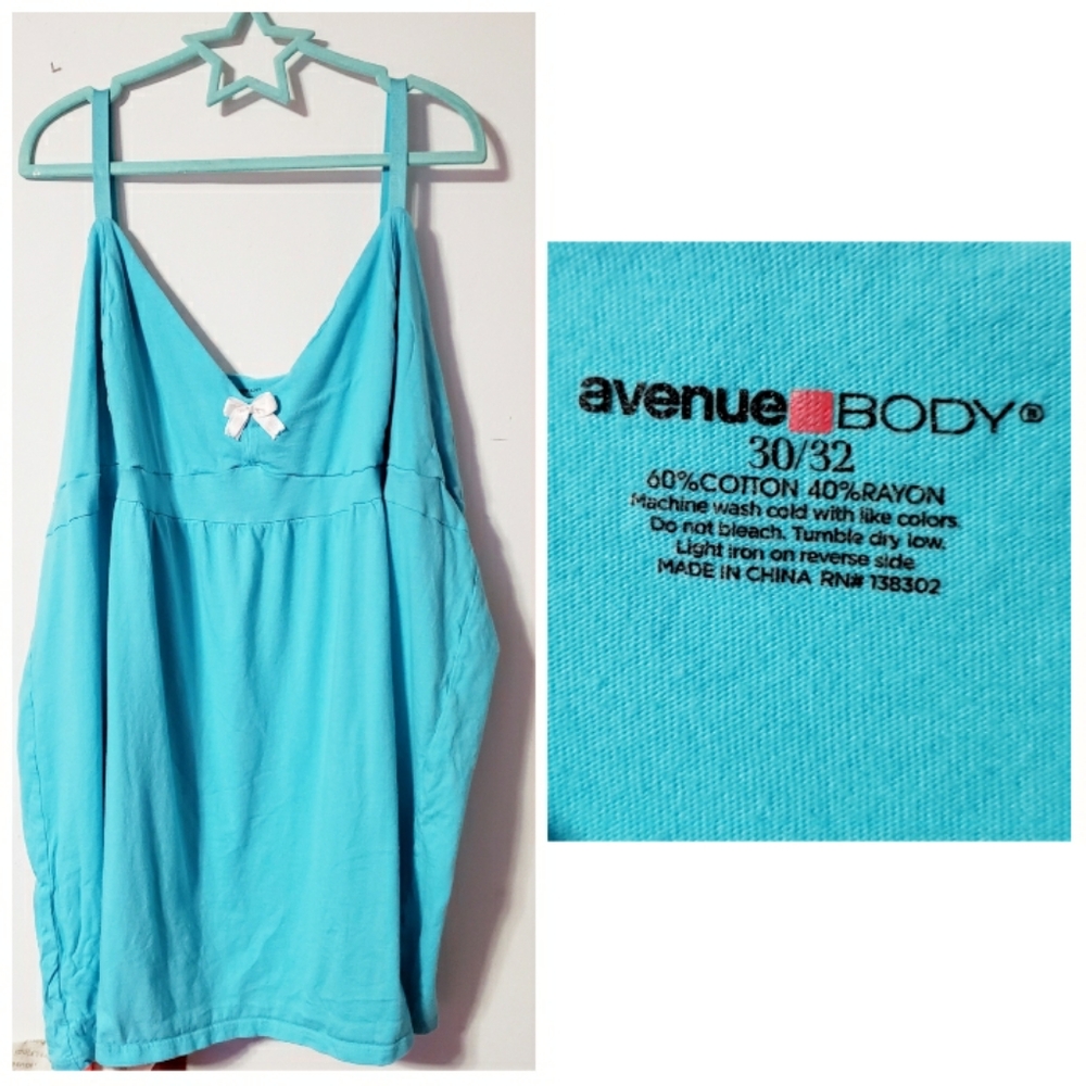 NWOT Avenue Body Sleep Shirt 30/32